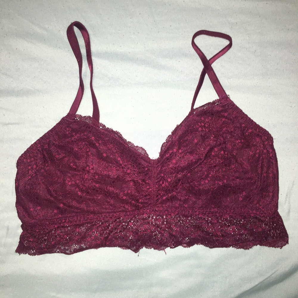 Maroon Bralette